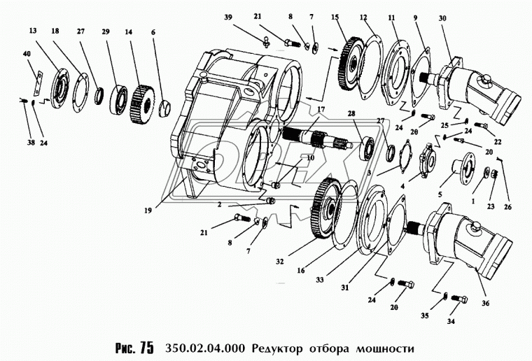 350.02.04.004 Втулка (сталь) ф50х70 L=23 АМКОДОР