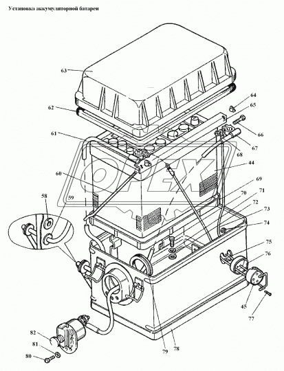 М04.48.015 Провод АКБ-стартер РЫБИНСК