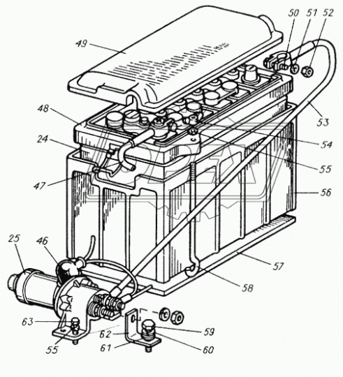 МТ4.48.013 Провод АКБ стартер РЫБИНСК