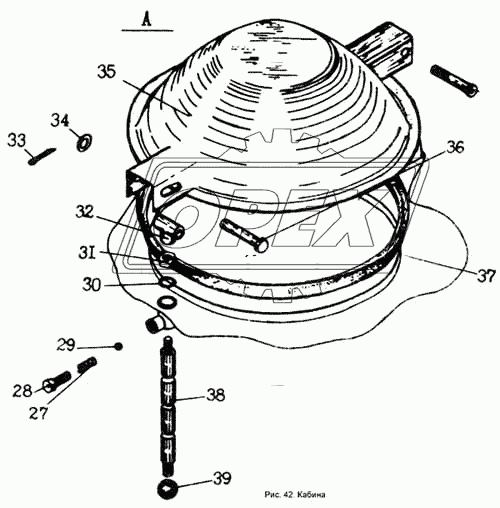 97.700.183 Ось 6-8В12х36.20.Хим Фос. Прм.