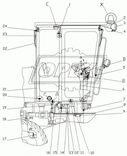274.09.00.00.001 Гайка
