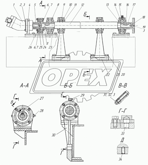 1210 Подшипник 50х90х20 шарик.радиал. 2-ряд.; с наруж.проточкой ГОСТ 832-78 КПК