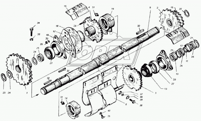 1580211 Подшипник 55х100х23 шарик.радиал. 1-ряд. (закрытый) АПП