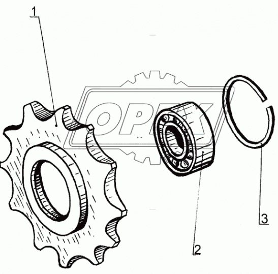 180308 Подшипник 40х90х23 шарик.радиал. 1-ряд. (закрытый); выжимной