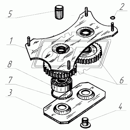КДН04.606 Шестерня Z=28,m=4 КДН-210 ("Бобруйскагромаш") МЗШ