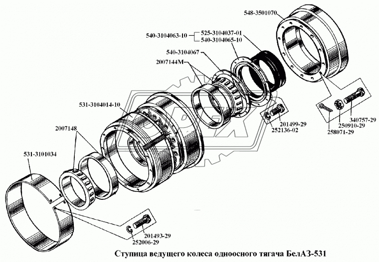 540-3104067 Прокладка АРТИ
