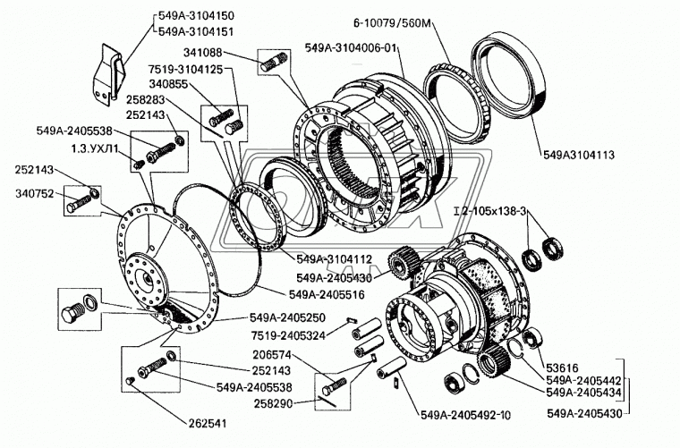 53616 Подшипник ролик.радиал.сферич. 2-ряд. 80х170х58 с наруж.проточкой ГОСТ 5721-75