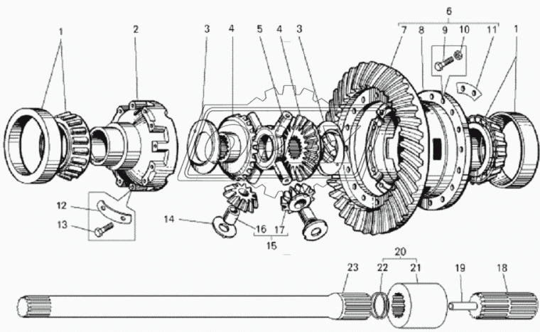 7822-2403056 Сателлит МЗШ