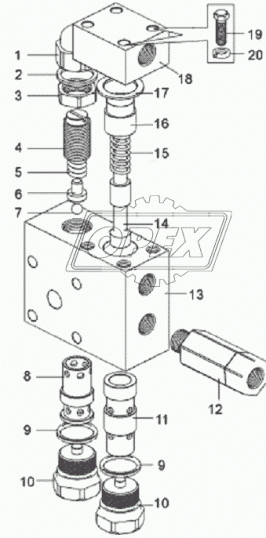 540-3405084 Винт