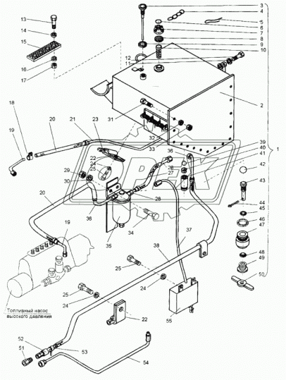 А121.31.00.000 Система топливная А121.31.00.000