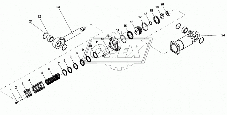 А121.43.05.000 Гидроцилиндр