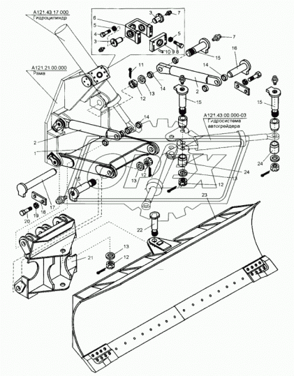 А121.25.05.001 Ось