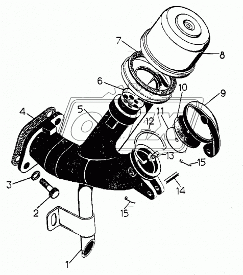 0186 ПАЛЕЦ ОТКИДНОЙ КРЫШКИ ЧТЗ