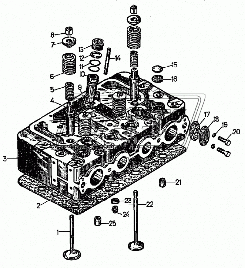 02204 Дефлектор длинный ЧТЗ