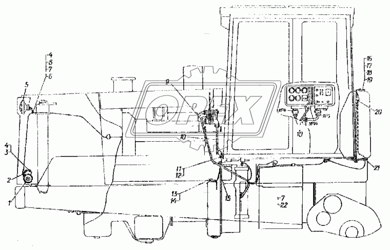 700-40-7794 Прокладка ЧТЗ