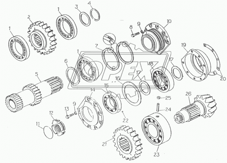 62-12-55 Кольцо ЧТЗ