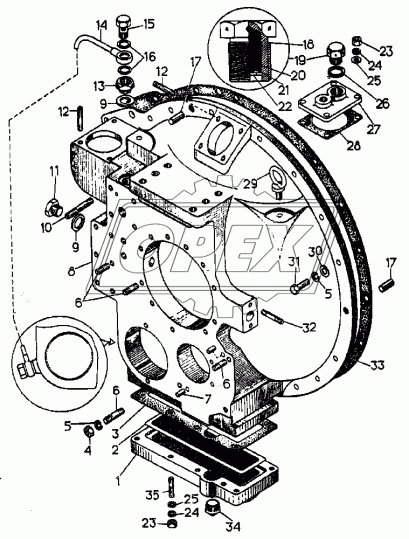 64-14-44 Крышка ЧТЗ