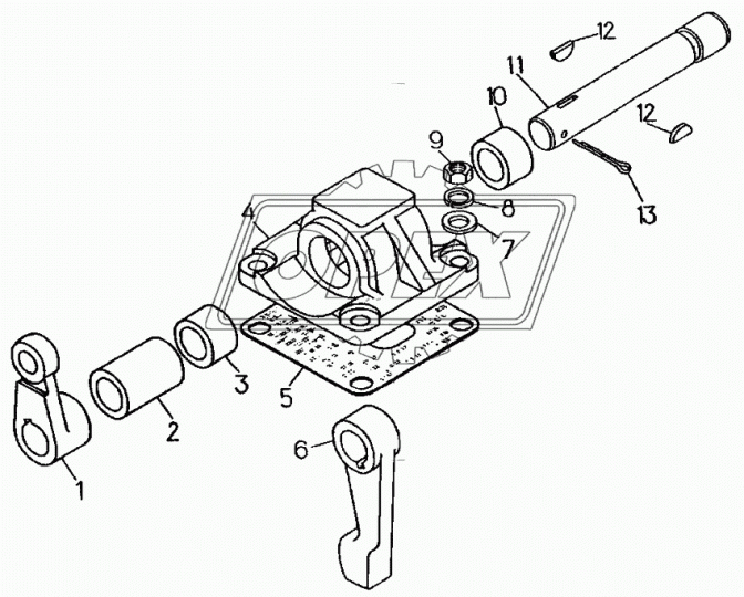64-14-58 Валик ЧТЗ