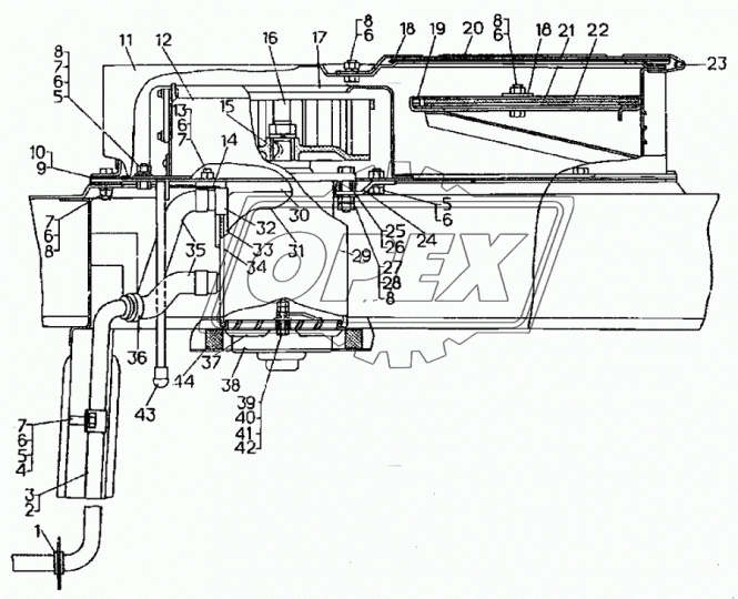 50-47-94 Накладка ЧТЗ