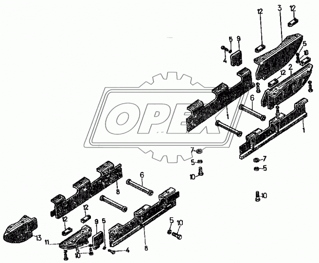 50-64-104СП Распорка ЧТЗ
