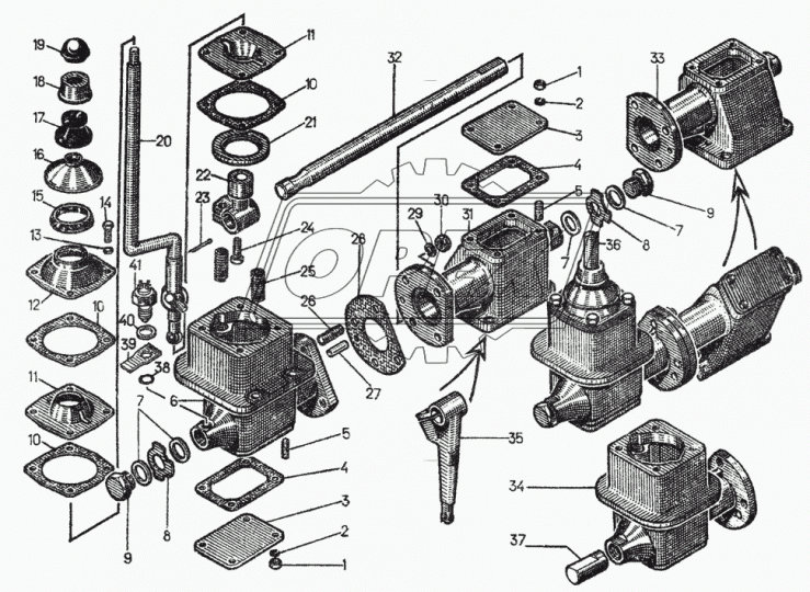 20-12-130СП Проставка L=595 лев.(состоит 20-12-84 и 20-12-86) =НМ00160885+НМ00160884 ЧТЗ