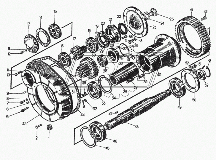 20-19-120СП Ступица Т-130(болот) с/о ЧТЗ