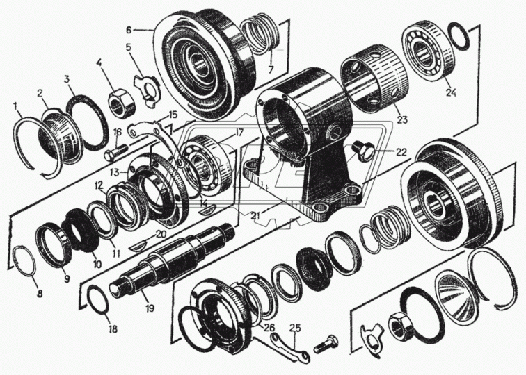 38496 Втулка стабилизатора 84-08159-SX_сайлентблок стабилизатора! (мр)\MAN TGL 04 FeBi