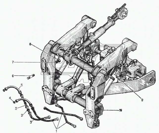 266СП Механизм НАВЕсКИ ЧТЗ