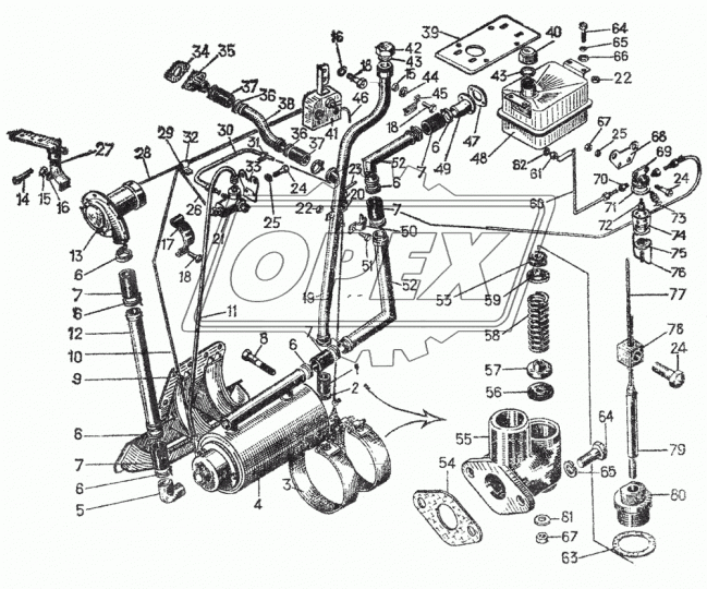 21-43-40 Корпус крана ЧТЗ