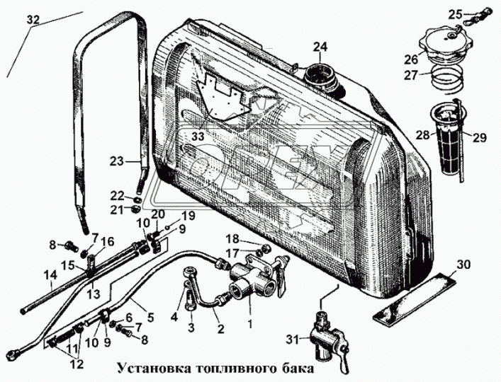50-25-158 Планка ЧТЗ