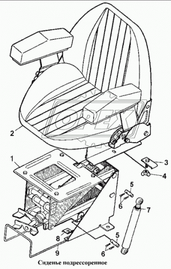 50-23-190 Ограждение ЧТЗ