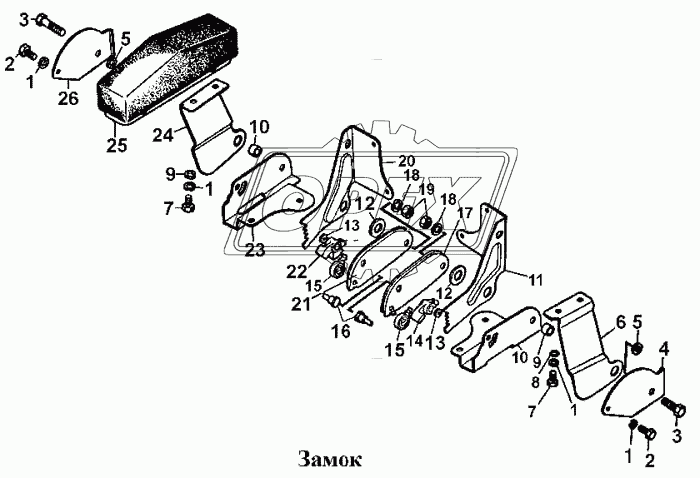 50-23-192СП Корпус ЧТЗ