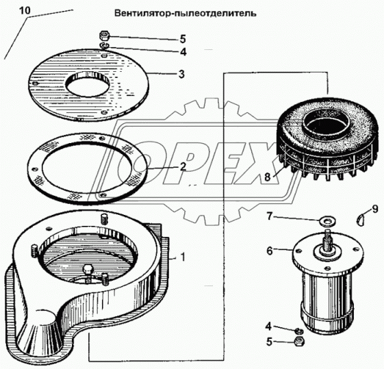 50-57-5 Фланец ЧТЗ