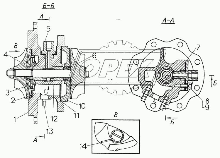 92.570 Диск ТКР-11Н3 ЧТЗ