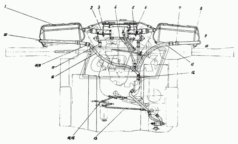 700-41-2235-21СП Хомут ЧТЗ