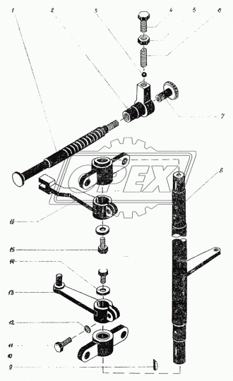 700-38-872 Пружина ЧТЗ