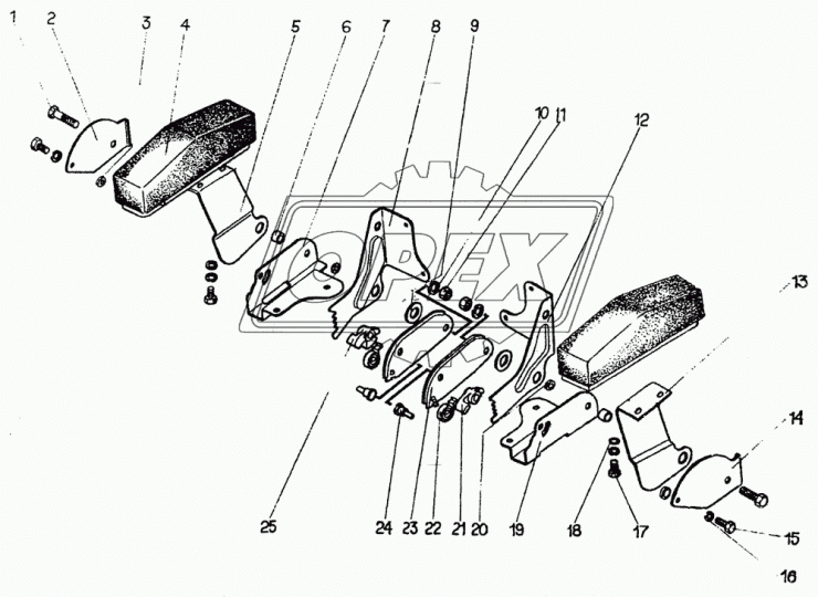 50-23-230 Кронштейн ЧТЗ