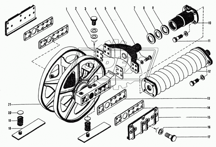700-28-376 Болт ЧТЗ