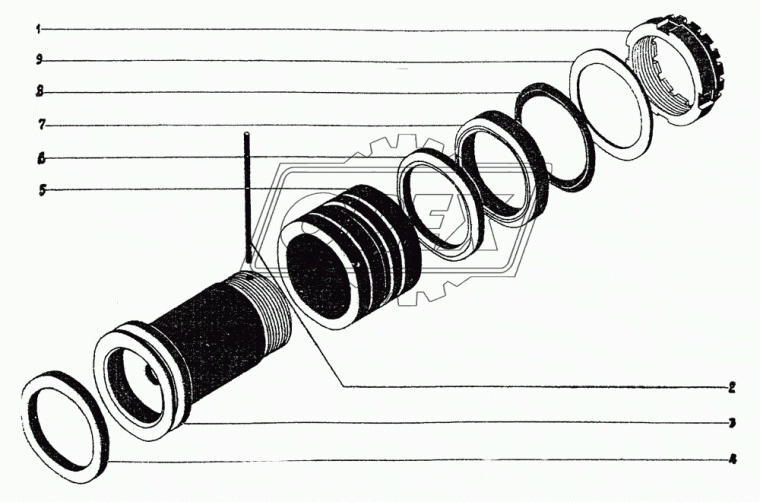 770-33-49 Сальник (манжета) ЧТЗ