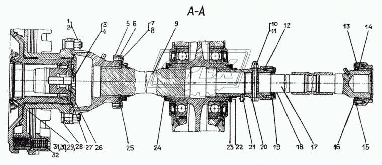 700-28-370 Болт ЧТЗ