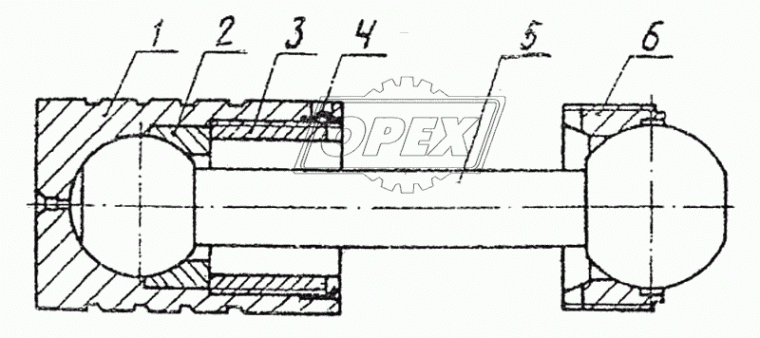 933.02.60 Шток ЧТЗ