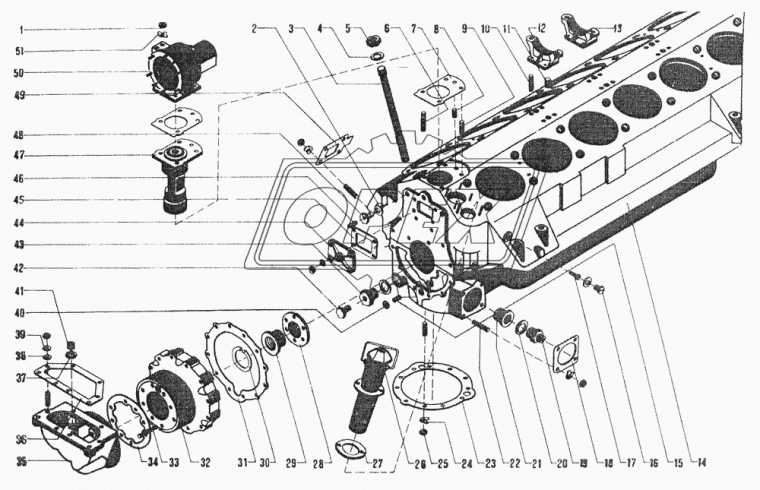 350-60 Шпилька М10х82 ЧТЗ