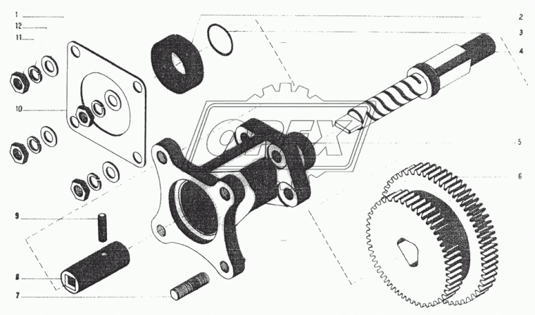 308-146 Прокладка ЧТЗ