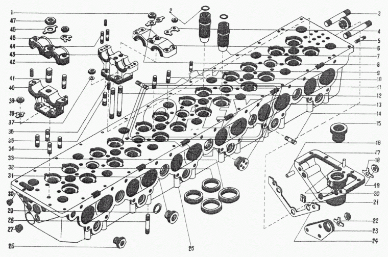 306-17-11 Втулка клапана ЧТЗ