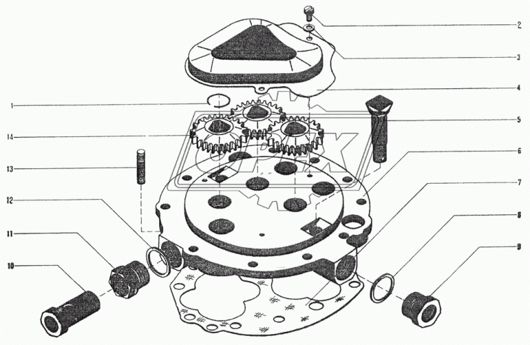 412-74 Зажим ЧТЗ