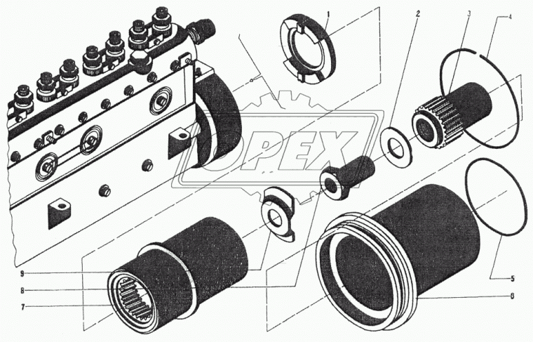 3334-86-1 Шайба с УПОРАМИ ЧТЗ
