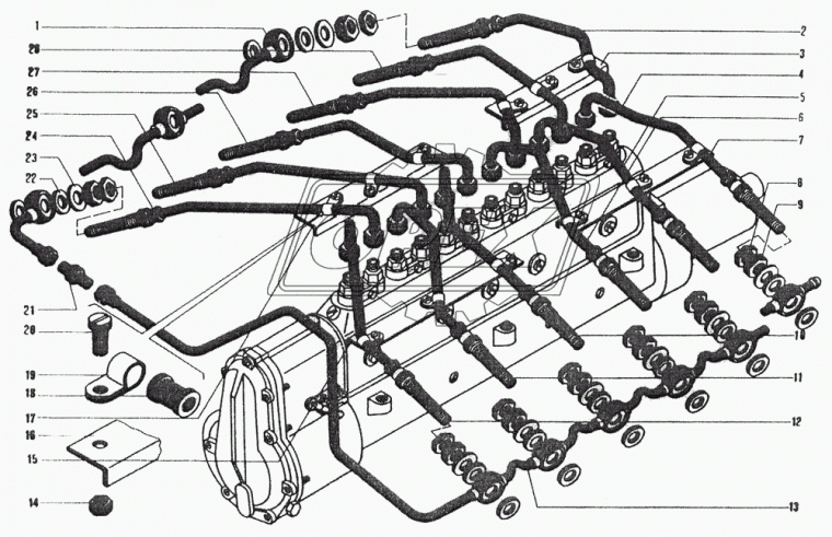 323-44-2 Прокладка ЧТЗ
