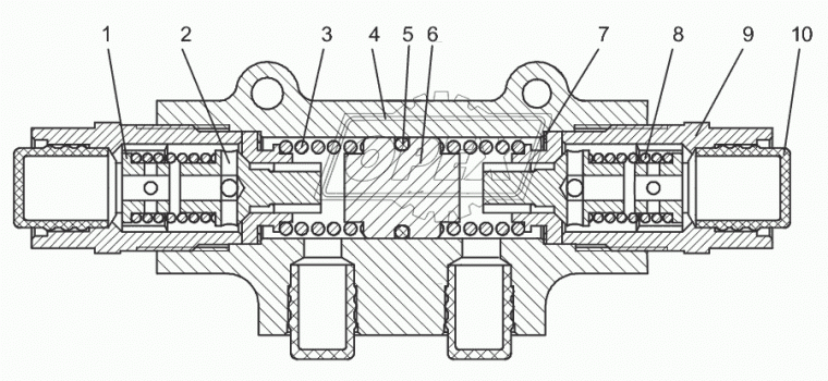 700-42-2232 Пробка (ПВХ) ф21 h=30 ЧТЗ