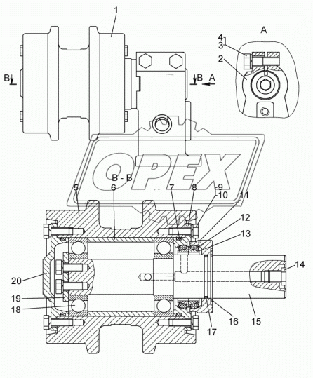 50-21-417 Ролик ТТС