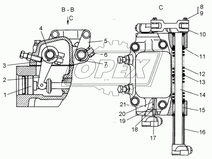 941/25 Подшипник 25х32х14 ролик.радиал.игольчатый 1-ряд.; с наруж.штамп.кольцом
